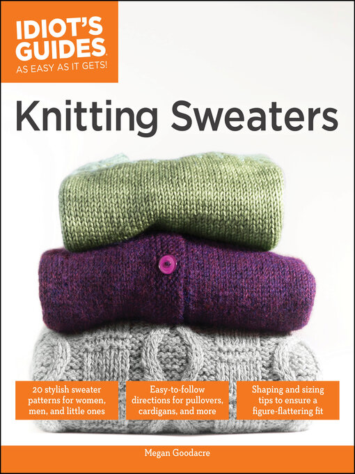 Title details for Knitting Sweaters by Megan Goodacre - Wait list